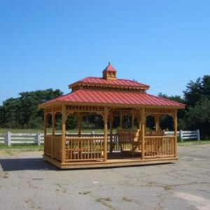 10x16 Glider House Gazebo