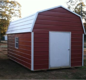 Metal Lofted Barn