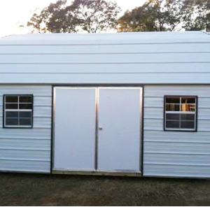 Metal Side Lofted Barn
