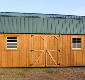 Side Lofted Barn (Treated)